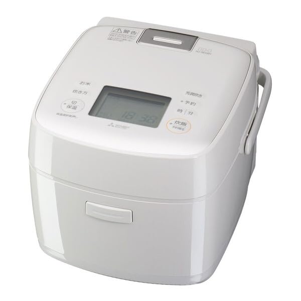 Amazon | 三菱電機 IH炊飯器 3.5合炊き NJ-SE06H-W ホワイト 白亜麻